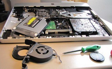 Замена кулера/вентилятора MacBook